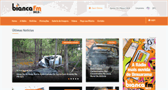 Desktop Screenshot of biancafm.com.br